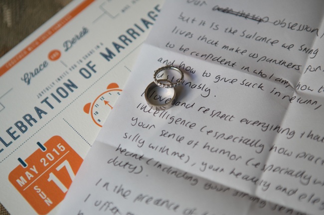 The rings, the letter
